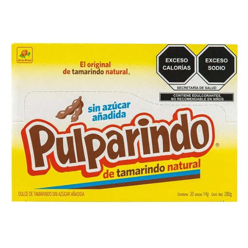 Imagen de Dulce Pulparindo Sin Azucar 20 PZS