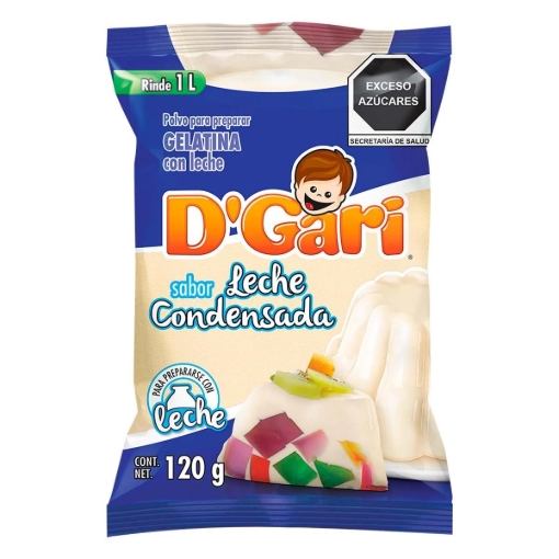 Imagen de Gelatina De Leche D'Gari Leche  120 GRS