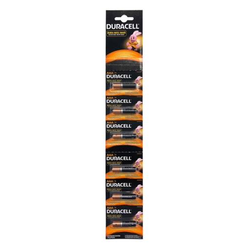 Imagen de Pila Duracell Aaa Tira 6 PZS