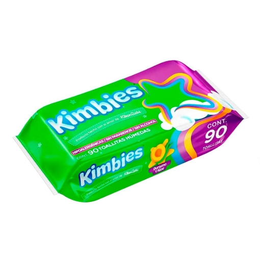 Imagen de Toallas Humedas Kimbies  90 PZS