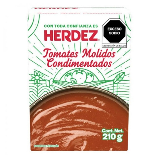 Imagen de Puré De Tomate Herdez 210 GRS