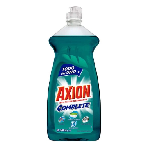 Imagen de Detergente Líquido Axión Complete Plásticos 640 ml