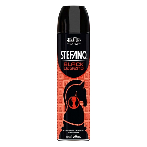 Imagen de Desodorante Stefano Black Legend Hombre Aerosol  159 MLL