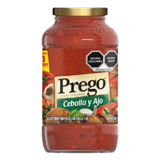 Imagen de Salsa Prego Tomate/Ceboll/Ajo 680 GRS