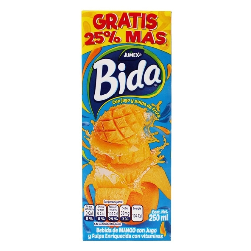 Imagen de Jugo Jumex Bida Mango 250 MLL