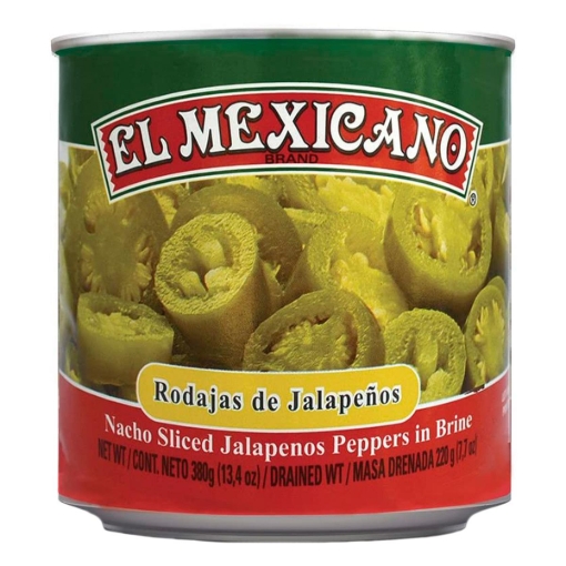 Imagen de Chiles El Mexicano Nachos  380 GRS