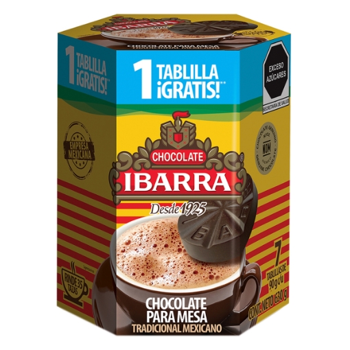 Imagen de CHOCOLATE IBARRA+1TABLILLA 90 GRS