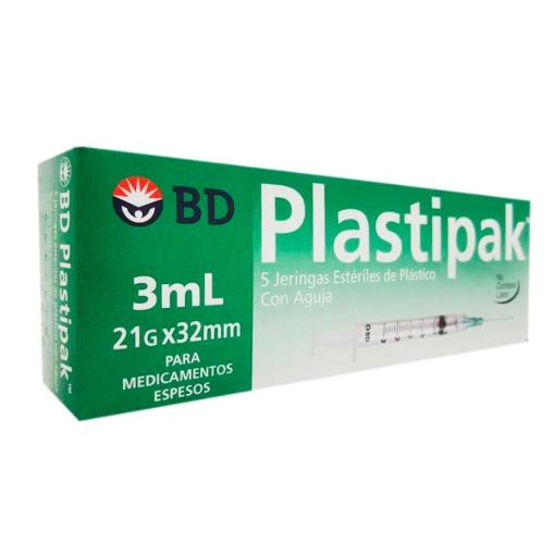 Imagen de Jeringa Verde 3Ml 1 PZS