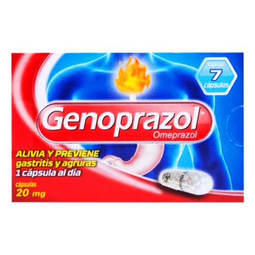 Imagen de Medicamento Genoprazol Cap 7 PZS