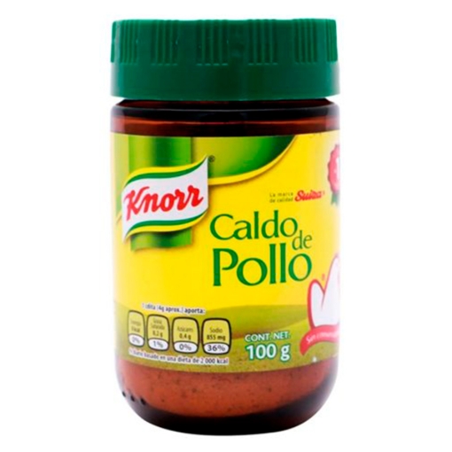 Imagen de Consome De Pollo Knorr Suiza Frasco 100 GRS