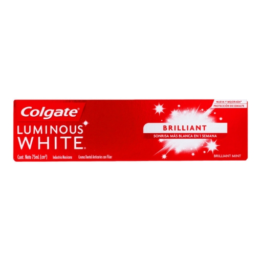Imagen de Pasta Dental Colgate Luminous White 75 MLL