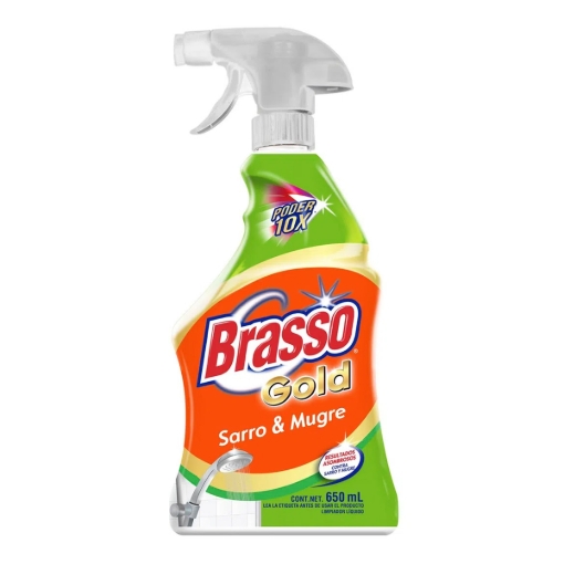 Imagen de Limpiador DE BAÑOS Brasso GOLD Sarro Y Mugre 650 MLL