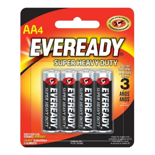 Imagen de Pila Eveready Aa 4 PZS