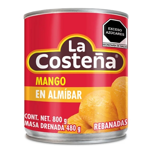 Imagen de Fruta La Costeña Mango Rebanado 800 GRS