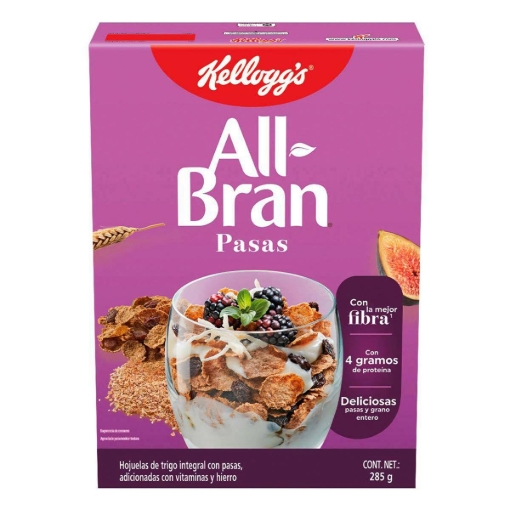 Imagen de Cereal Kellogg'S Allbran Pasas  285 GRS