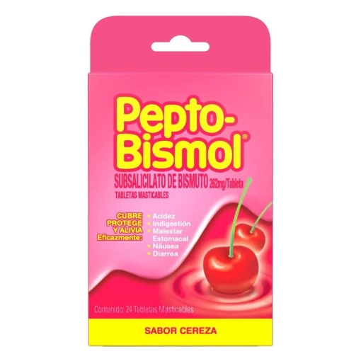 Imagen de Pepto Bismol Cereza 24 PZS