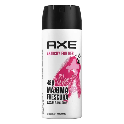 Imagen de Desodorante Axe Anarchy Fresh En Aerosol Para Mujer 150 MLL