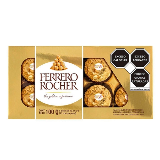 Imagen de Chocolate Ferrero Rocher 8 PZS
