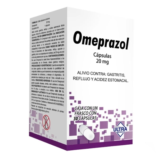 Imagen de Omeprazol Capsulas 30 PZS