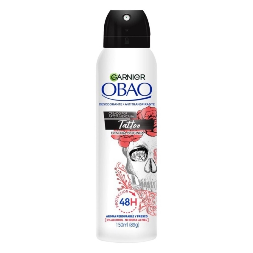 Imagen de Desodorante Obao Tattoo 2.0 M Aer 150 MLL