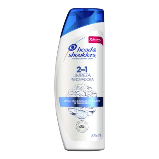 Imagen de Shampoo H&S 2En1 Limpieza Renovadora 375 MLL