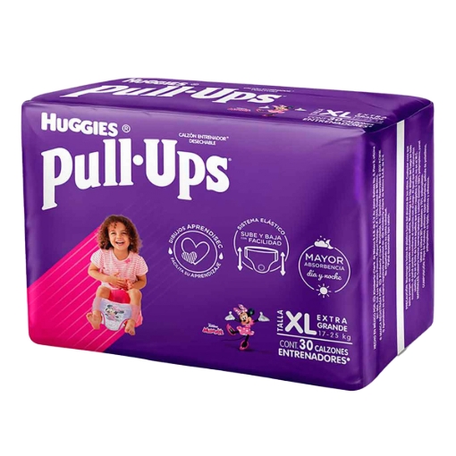 Imagen de Calzón Pull-Ups Xgde Para Niñas  30 PZS
