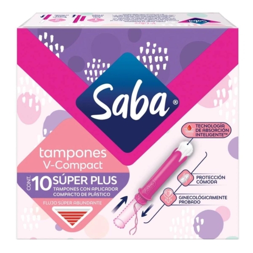 Imagen de Tampones Saba Super Plus  10 PZS