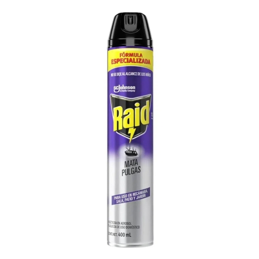 Imagen de Insecticida Raid Mata Pulgas  400 MLL