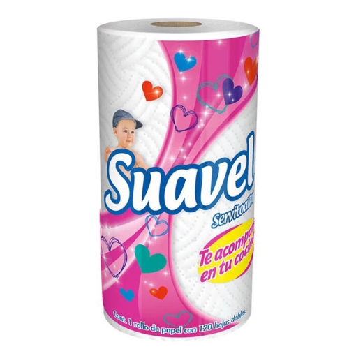 Imagen de Servitoalla Suavel 120 Hojas 1 PZS