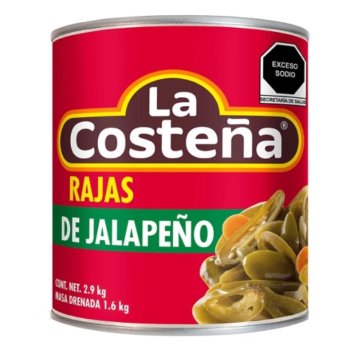 Imagen de Chiles En Rajas La Costeña 2.9 KGS