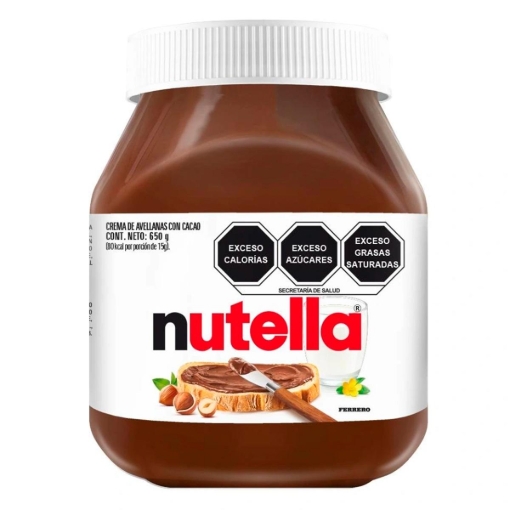 Imagen de Crema De Avellana Nutella  650 GRS