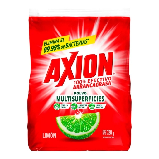 Imagen de Detergente Axion Limon En Polvo  720 GRS