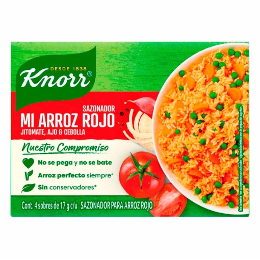 Imagen de Sazonador Knorr Mi Arroz Rojo 17 GRS