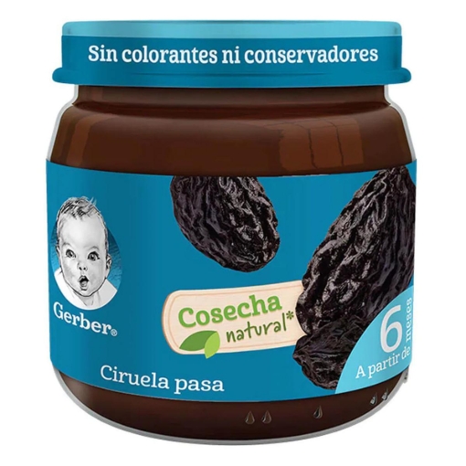 Imagen de Papilla Gerber Etapa 2 Ciruela Pasa  100 GRS