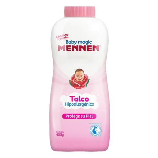 Imagen de Talco Para Bebé Mennen Baby Magic Rosa 400 GRS