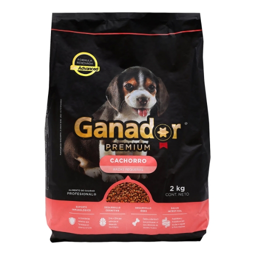 Imagen de Alimento Para Mascota Ganador Premium Cachorro R. Peq 2 KGS