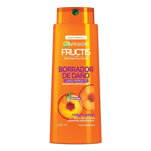 Imagen de Shampoo Fructis Borrador De Daños 650 MLL