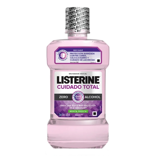 Imagen de Enjuague Bucal Listerine Cuidado Total Zero 500 MLL
