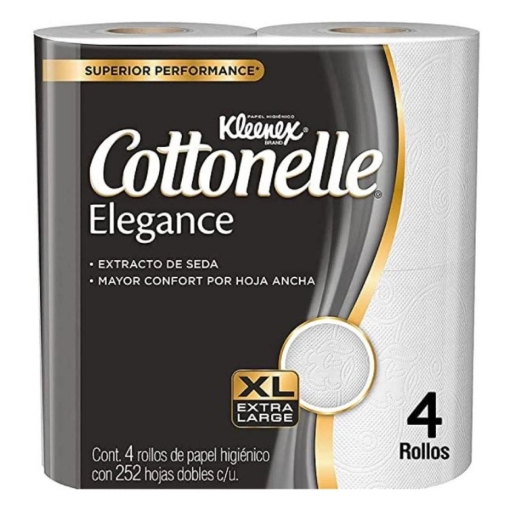 Imagen de Higienico Kleenex Cottonelle Elegance  4 PZS
