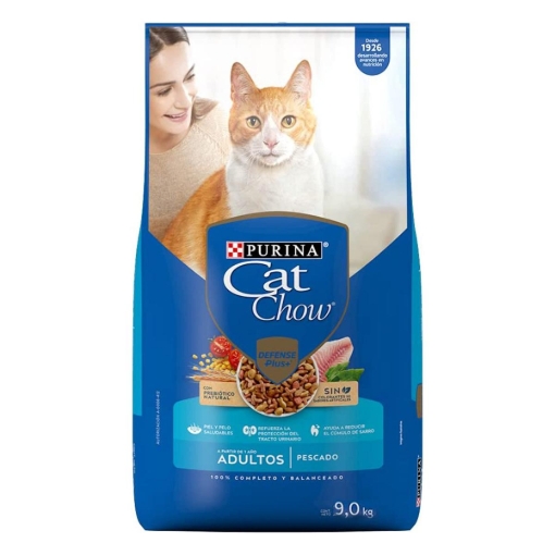 Imagen de Alimento Para Gato Purina Cat Chow de Pescado  9 KGS