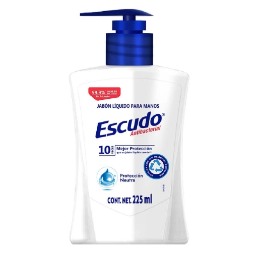 Imagen de Jabon Liquido Manos Escudo Blanco  225 MLL