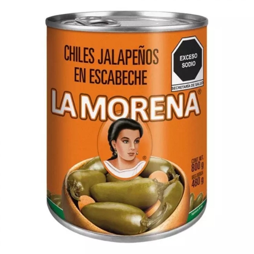 Imagen de Chiles La Morena Nachos  800 GRS