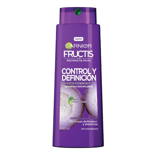 Imagen de Shampoo Fructis Rizos Ctr Defin 650 MLL