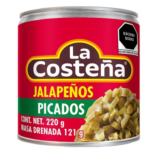 Imagen de Chiles La Costeña Jalapeño Picado  220 GRS