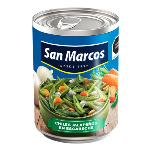 Imagen de Chiles San Marcos Jalapeños  380 GRS