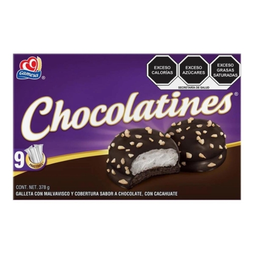 Imagen de Galleta Gamesa Chocolatines  378 GRS