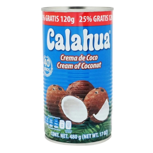 Imagen de Crema De Coco Calahua Tetrapack 480 GRS