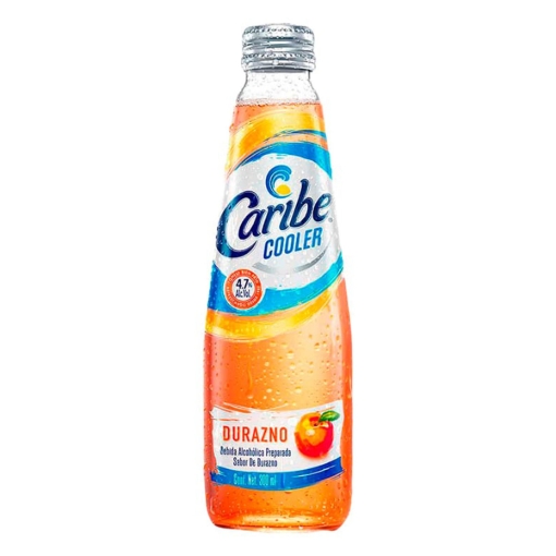 Imagen de Bebida Caribe Cooler Durazno 300 MLL