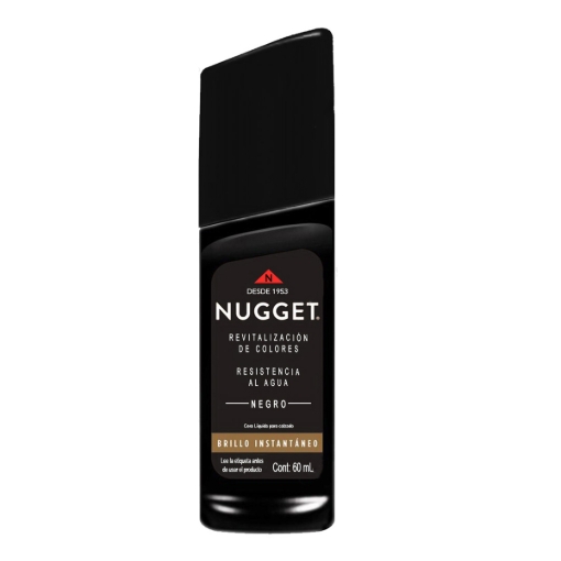 Imagen de Cera Líquida Para Calzado Nugget Negra 60 MLL