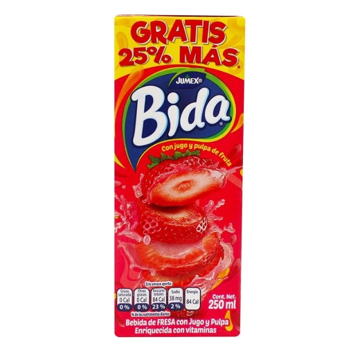 Imagen de Jugo Jumex Bida Fresa  250 MLL